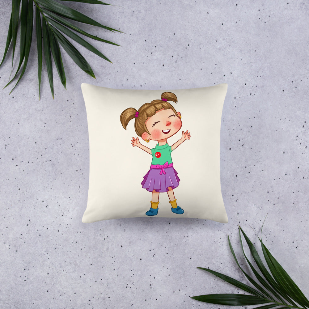 Ela Character Pillow, Large Print, Roots & Talks - lifestyle photo 1