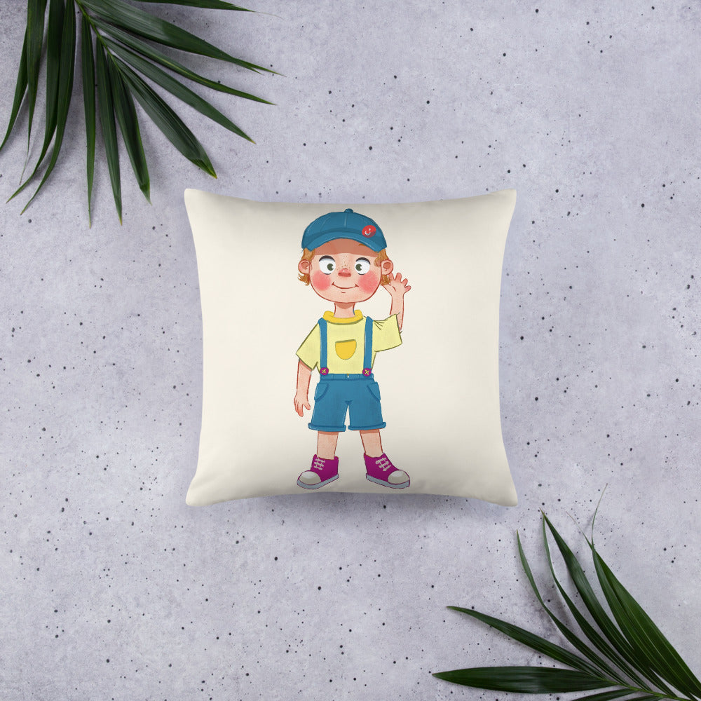 Giray Character Pillow, Large Print, Roots & Talks - lifestyle photo 1