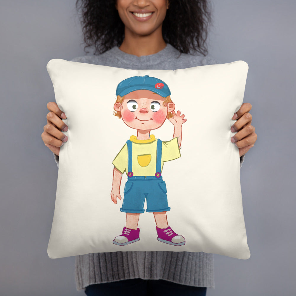 Giray Character Pillow, Large Print, Roots & Talks - lifestyle photo 3