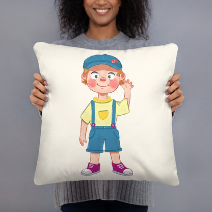 Giray Character Pillow, Large Print, Roots & Talks - lifestyle photo 3
