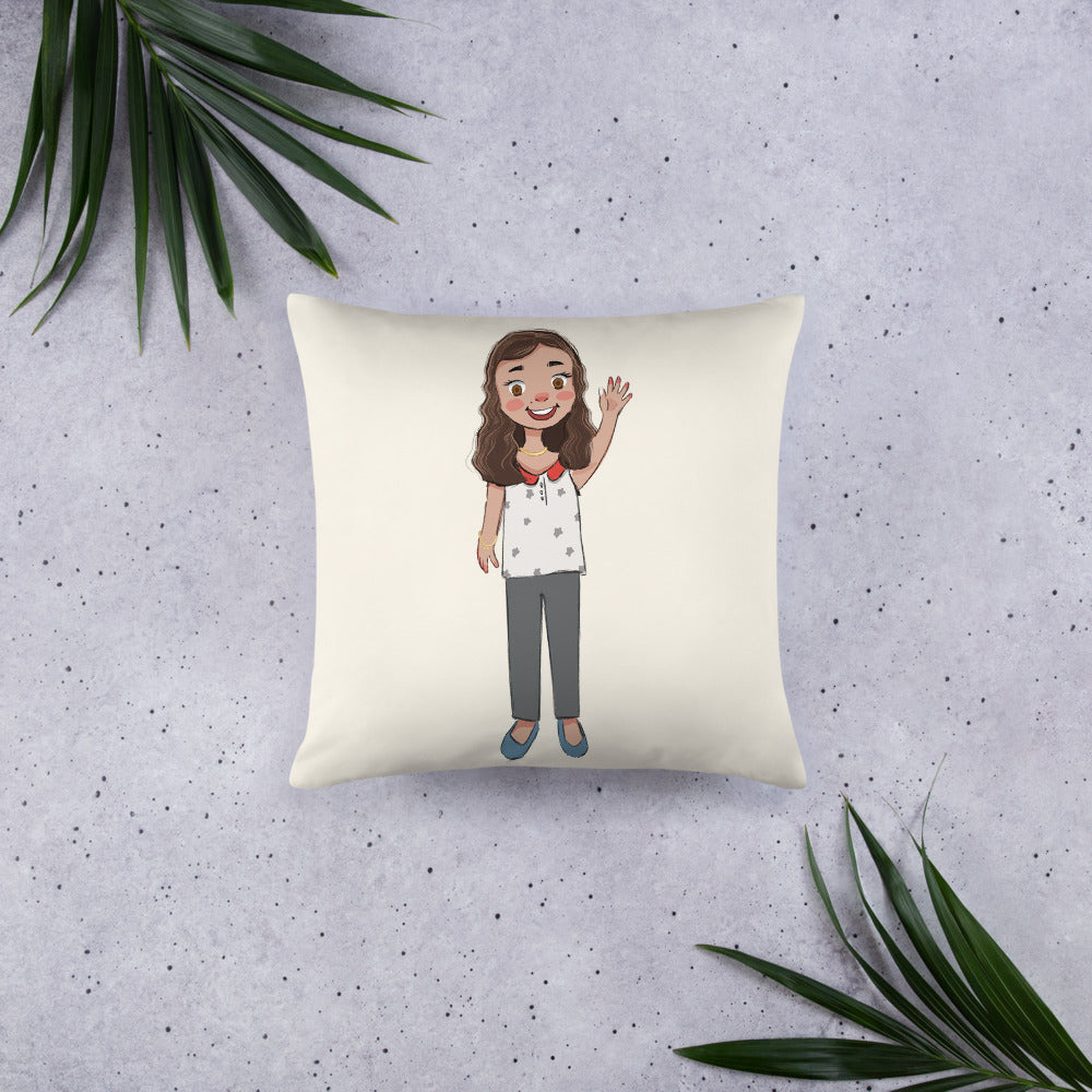 Defne Character Pillow, Large Print, Roots & Talks - lifestyle photo 1