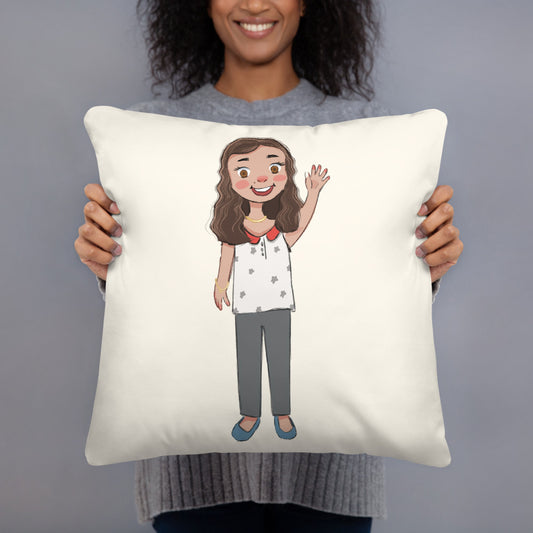 Defne Character Pillow, Large Print, Roots & Talks - lifestyle photo 3
