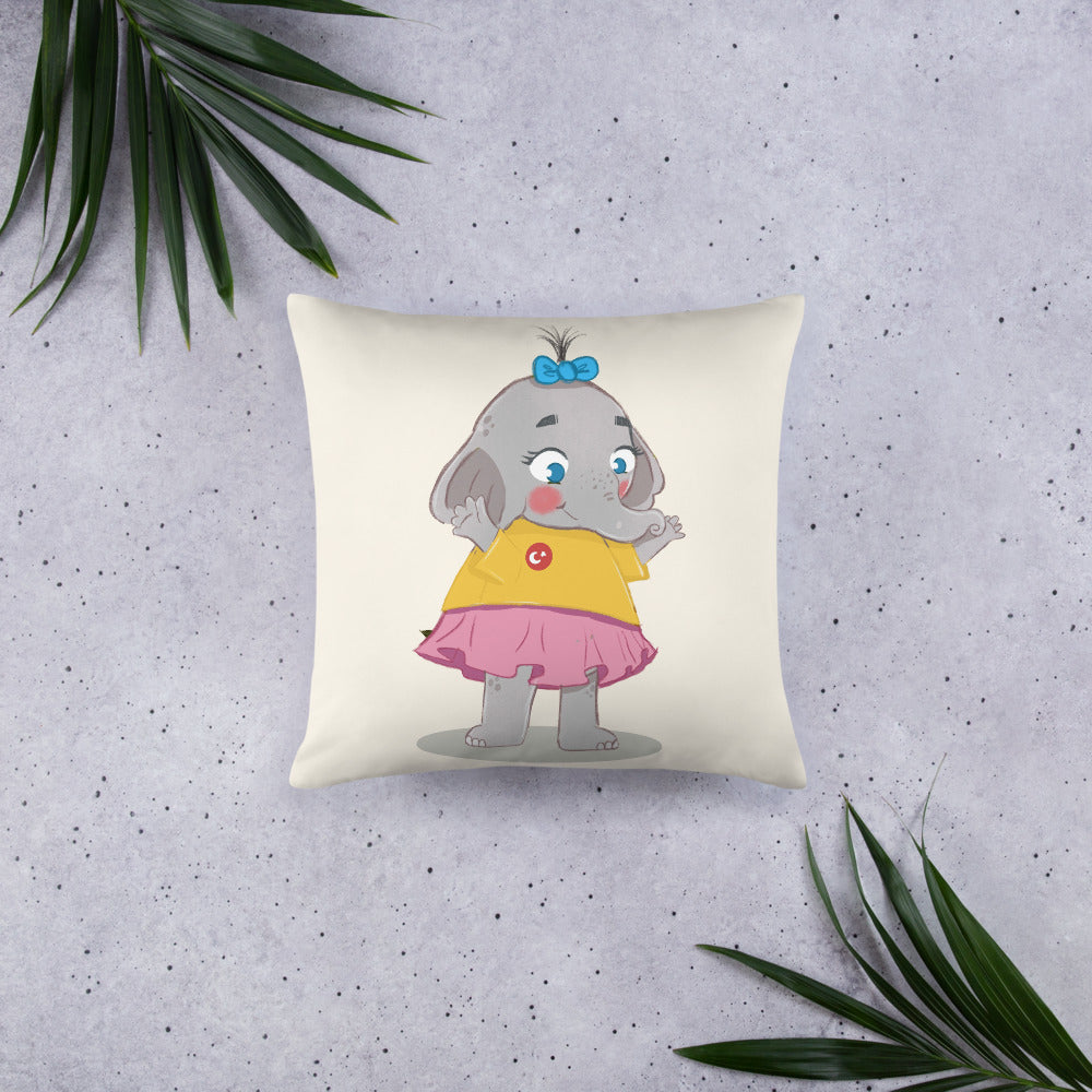 Filiz Elephant Pillow, Large Print, Roots & Talks - lifestyle photo 1