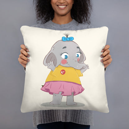 Filiz Elephant Pillow, Large Print, Roots & Talks - lifestyle photo 3