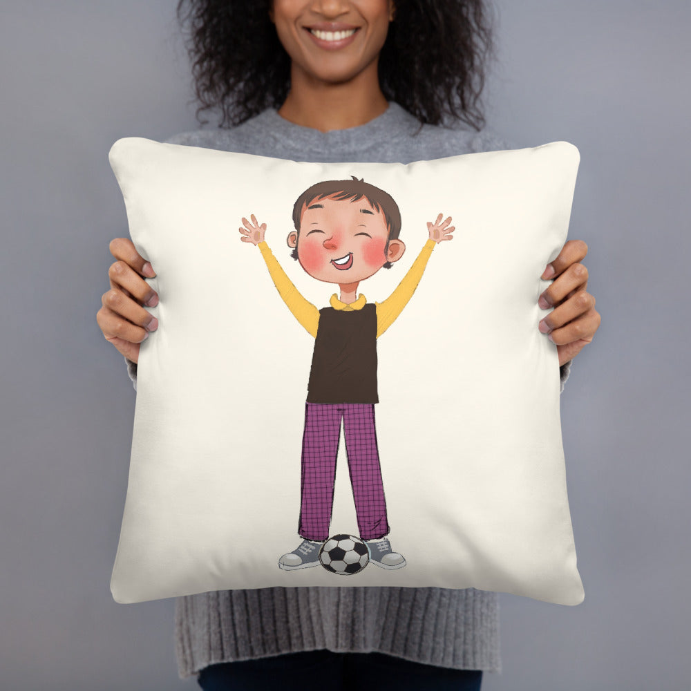 Gazi Character Pillow, Large Print, Roots & Talks - lifestyle photo 3