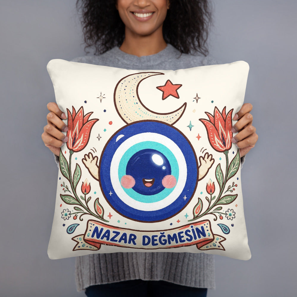Nazar Değmesin Pillow, Large Print, Roots & Talks - lifestyle photo 3