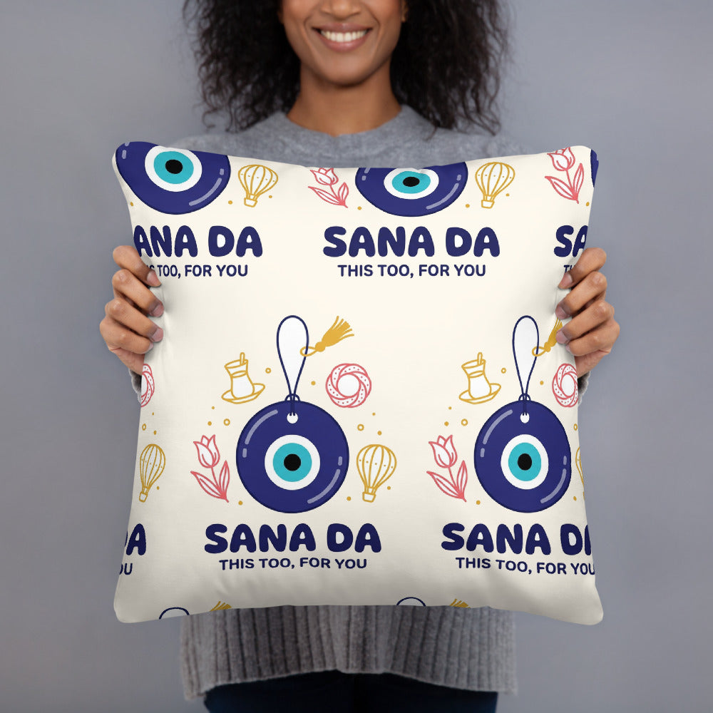 Sana Da All-Over Print Pillow, Roots & Talks - lifestyle photo 3
