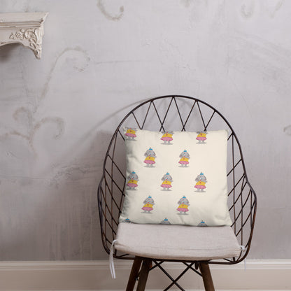 Filiz Elephant All-Over Print Pillow, Roots & Talks - lifestyle photo 2