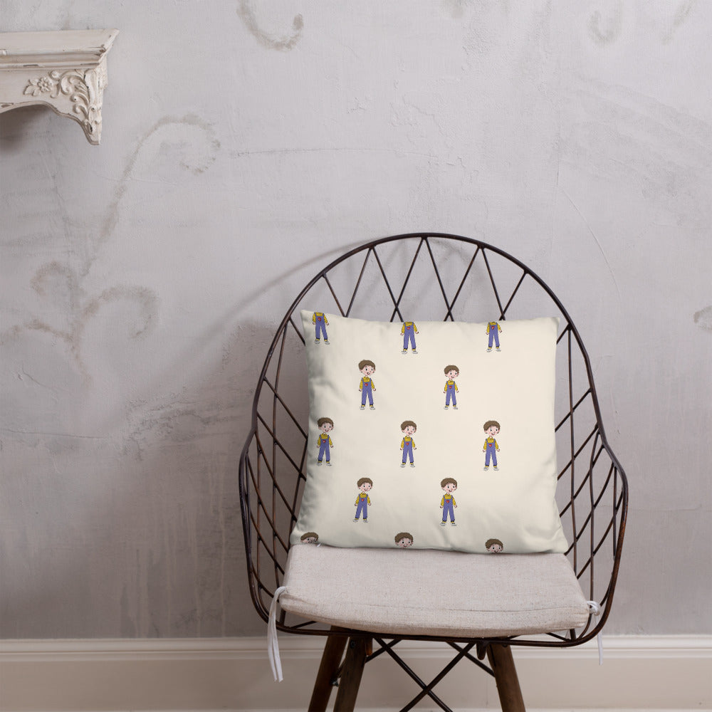 Ahmet Character All-Over Print Pillow, Roots & Talks - lifestyle photo 2
