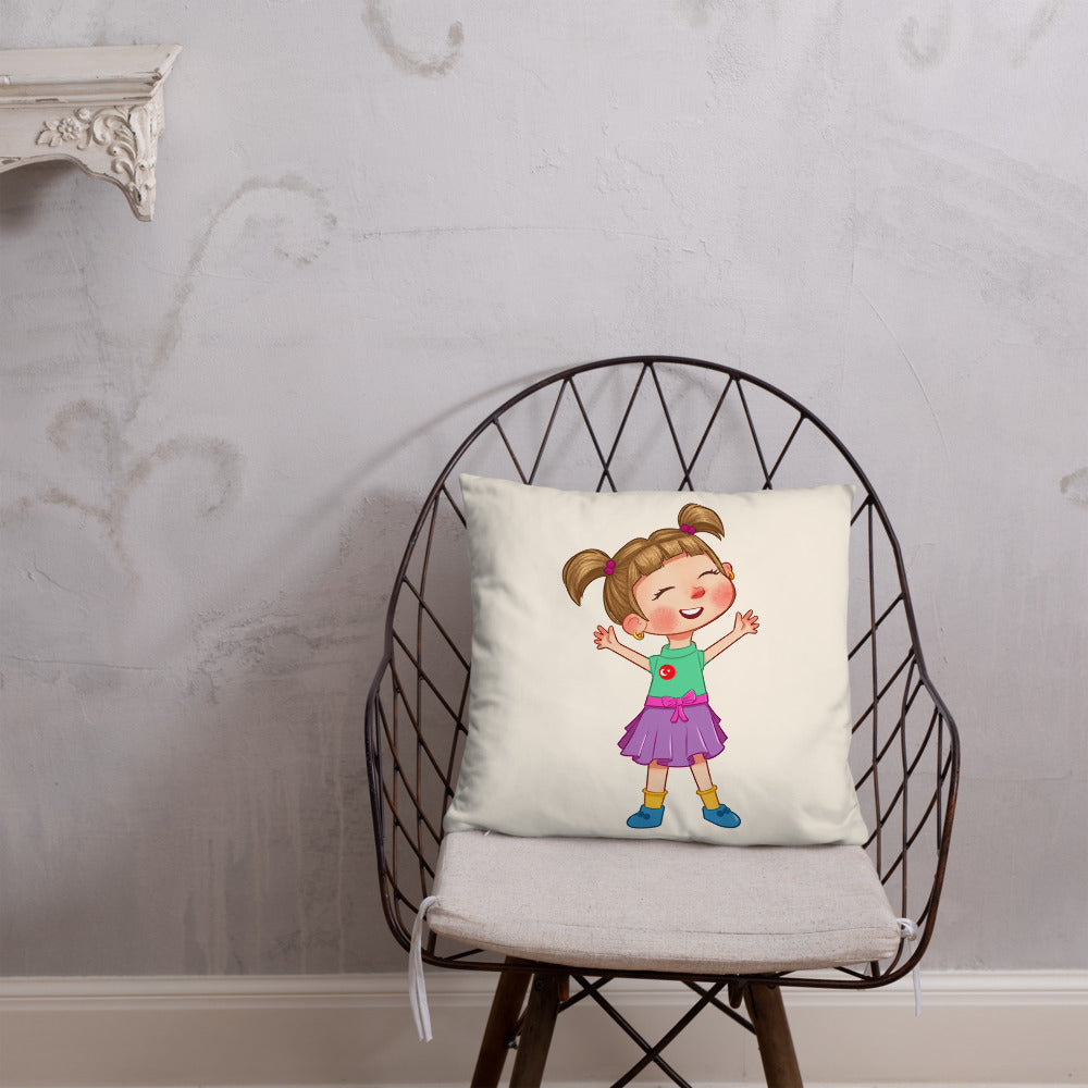 Ela Character Pillow, Large Print, Roots & Talks - lifestyle photo 2