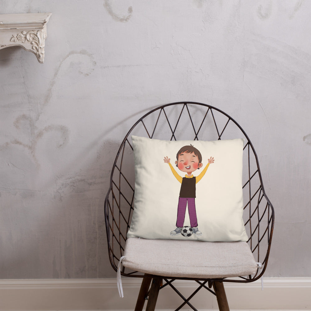 Gazi Character Pillow, Large Print, Roots & Talks - lifestyle photo 2