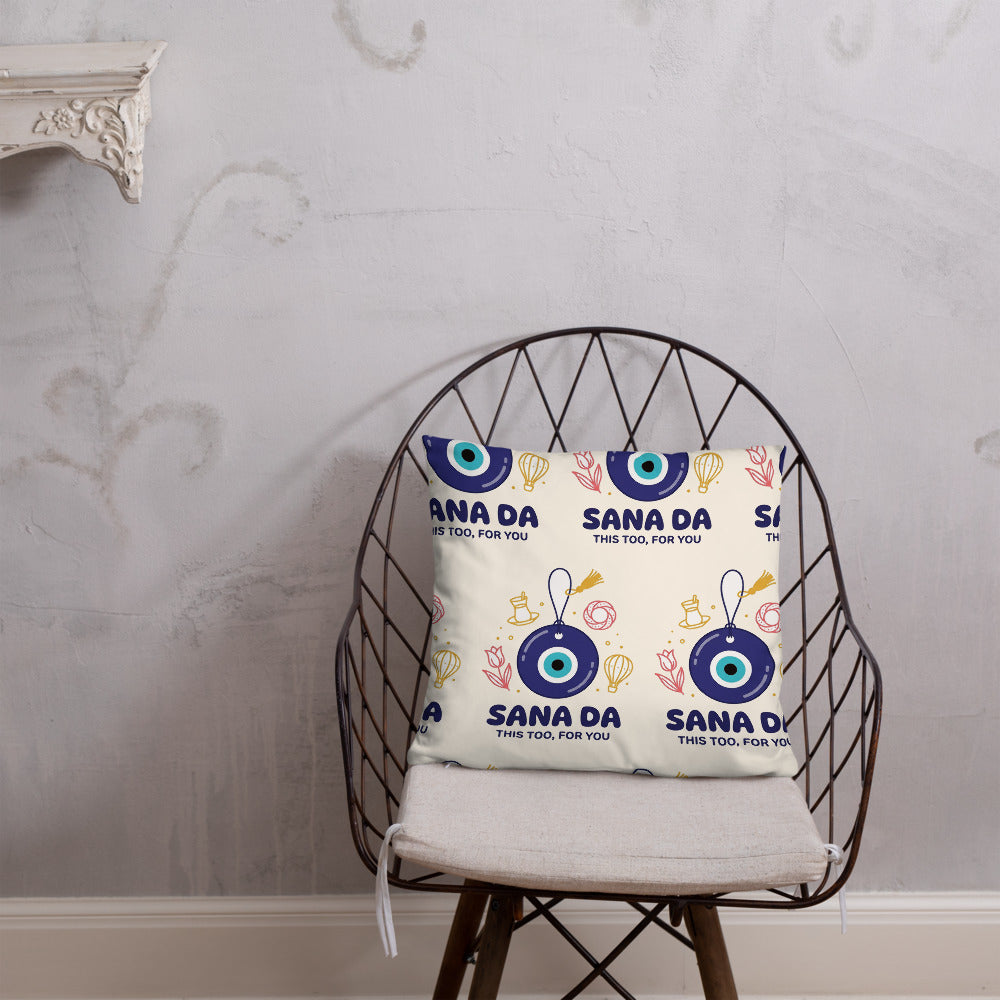 Sana Da All-Over Print Pillow, Roots & Talks - lifestyle photo 2