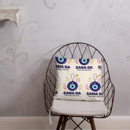 Sana Da All-Over Print Pillow, Roots & Talks - lifestyle photo 2