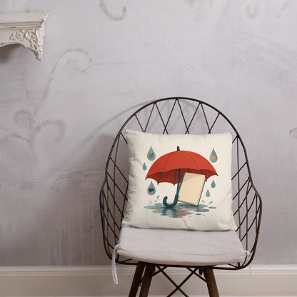 Word Umbrella Pillow, Large Print, Roots & Talks - lifestyle photo 2