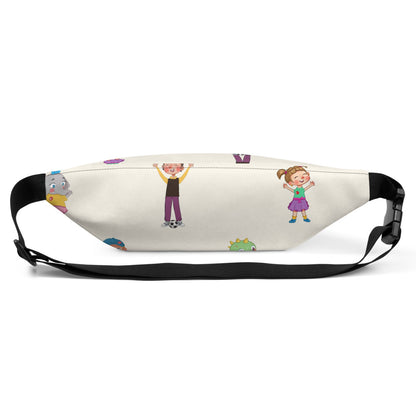 Roots & Talks Characters All-Over Print Fanny Pack - product photo