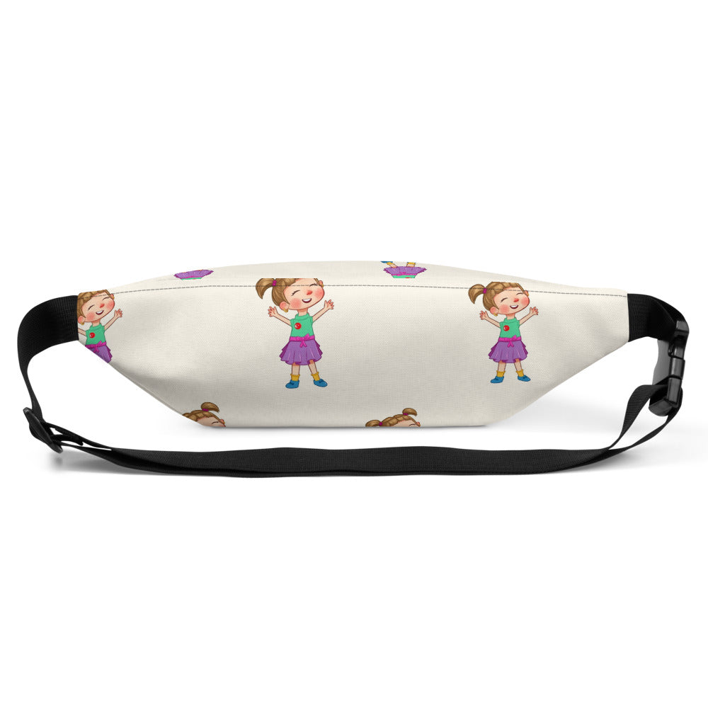 Ela Character All-Over Print Fanny Pack, Roots & Talks - product photo