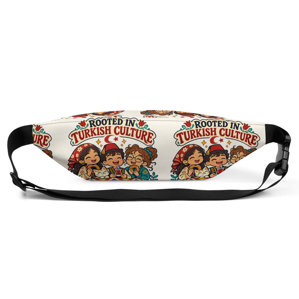 Rooted in Turkish Culture All-Over Print Fanny Pack, Roots & Talks - product photo