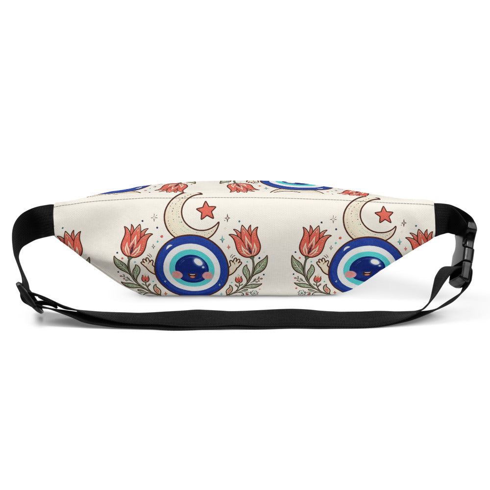 Nazar Değmesin All-Over Print Fanny Pack, Roots & Talks - product photo