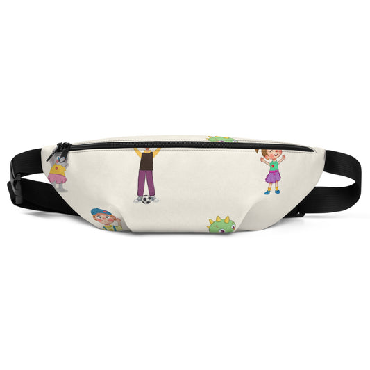 Roots & Talks Characters All-Over Print Fanny Pack - product photo