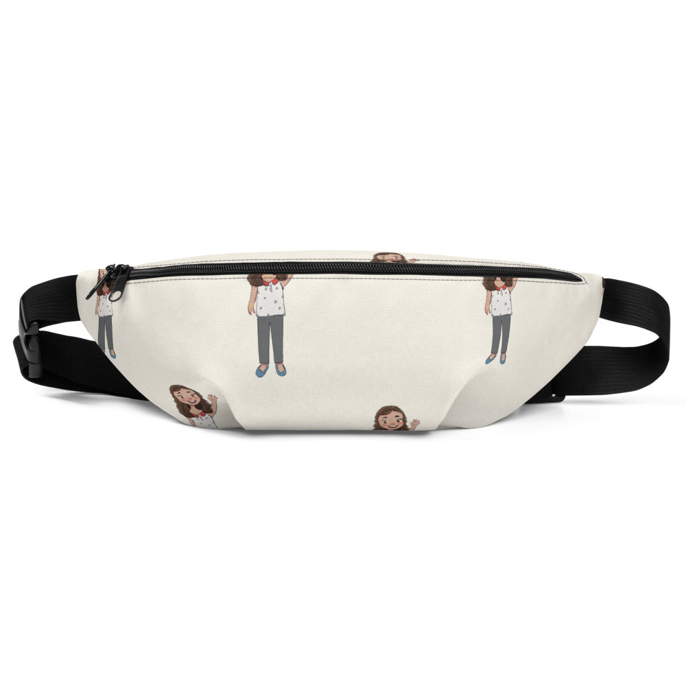 Defne Character All-Over Print Fanny Pack, Roots & Talks - product photo