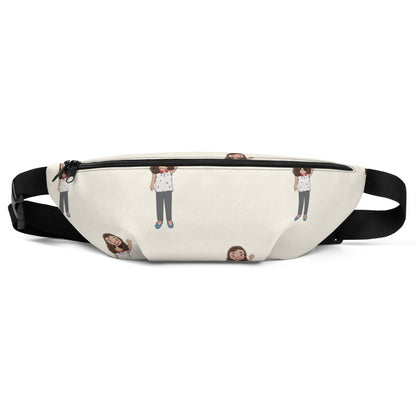 Defne Character All-Over Print Fanny Pack, Roots & Talks - product photo