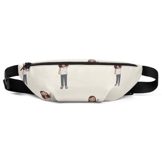 Defne Character All-Over Print Fanny Pack, Roots & Talks - product photo