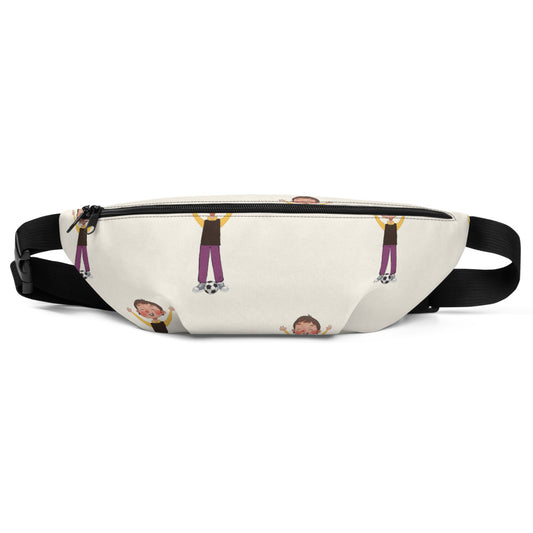 Gazi Character All-Over Print Fanny Pack, Roots & Talks - product photo