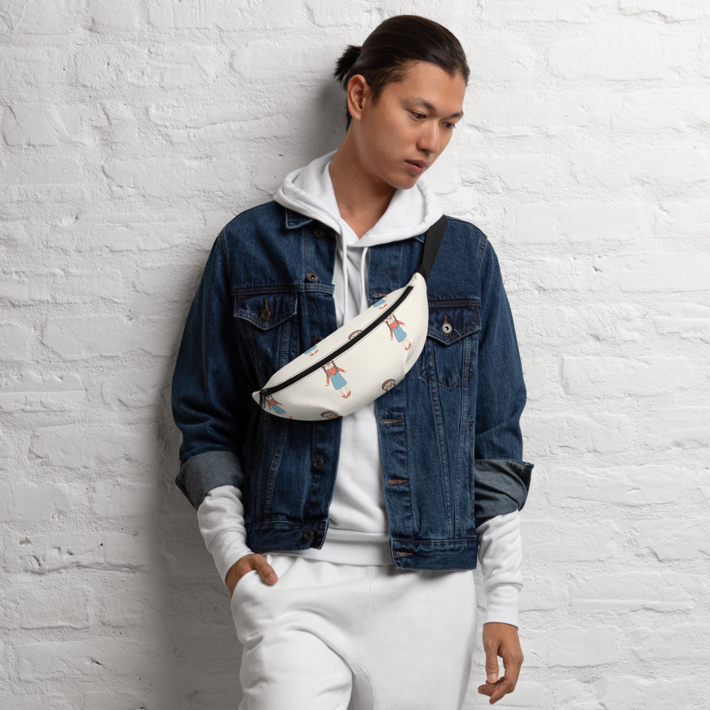 Eylül Character All-Over Print Fanny Pack, Roots & Talks - lifestyle photo 3