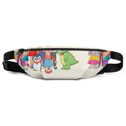 All the Characters Together All-Over Print Fanny Pack, Roots & Talks - product photo