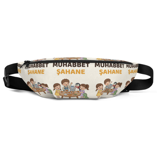 Çay Bahane, Muhabbet Şahane All-Over Print Fanny Pack, Roots & Talks - product photo