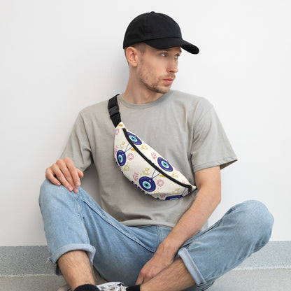Sana Da All-Over Print Fanny Pack, Roots & Talks - lifestyle photo 2