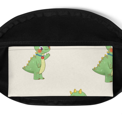 Dino Dinosaur All-Over Print Fanny Pack, Roots & Talks - product photo