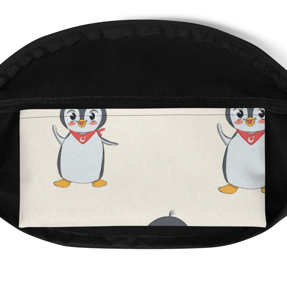 Pingucan Penguin All-Over Print Fanny Pack, Roots & Talks - product photo
