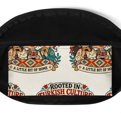 Rooted in Turkish Culture All-Over Print Fanny Pack, Roots & Talks - product photo