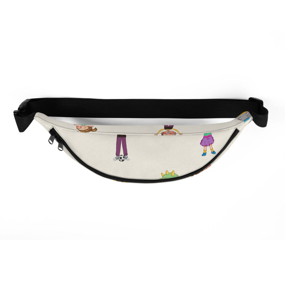 Roots & Talks Characters All-Over Print Fanny Pack - product photo