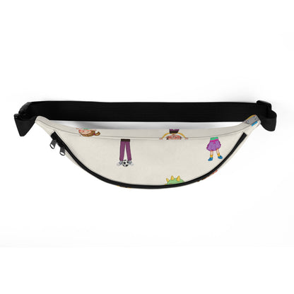 Roots & Talks Characters All-Over Print Fanny Pack - product photo