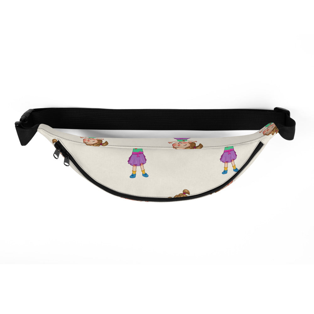 Ela Character All-Over Print Fanny Pack, Roots & Talks - product photo