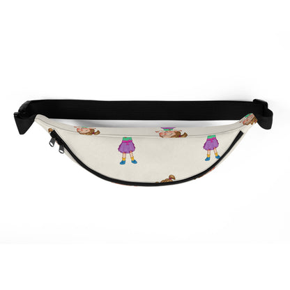 Ela Character All-Over Print Fanny Pack, Roots & Talks - product photo