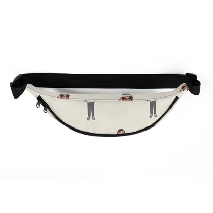 Defne Character All-Over Print Fanny Pack, Roots & Talks - product photo