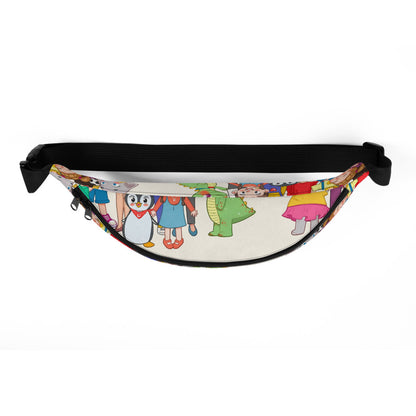 All the Characters Together All-Over Print Fanny Pack, Roots & Talks - product photo