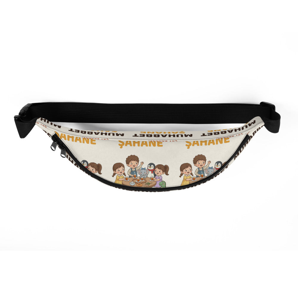 Çay Bahane, Muhabbet Şahane All-Over Print Fanny Pack, Roots & Talks - product photo