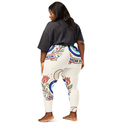 Nazar Değmesin All-Over Print Leggings, Roots & Talks - lifestyle photo 2