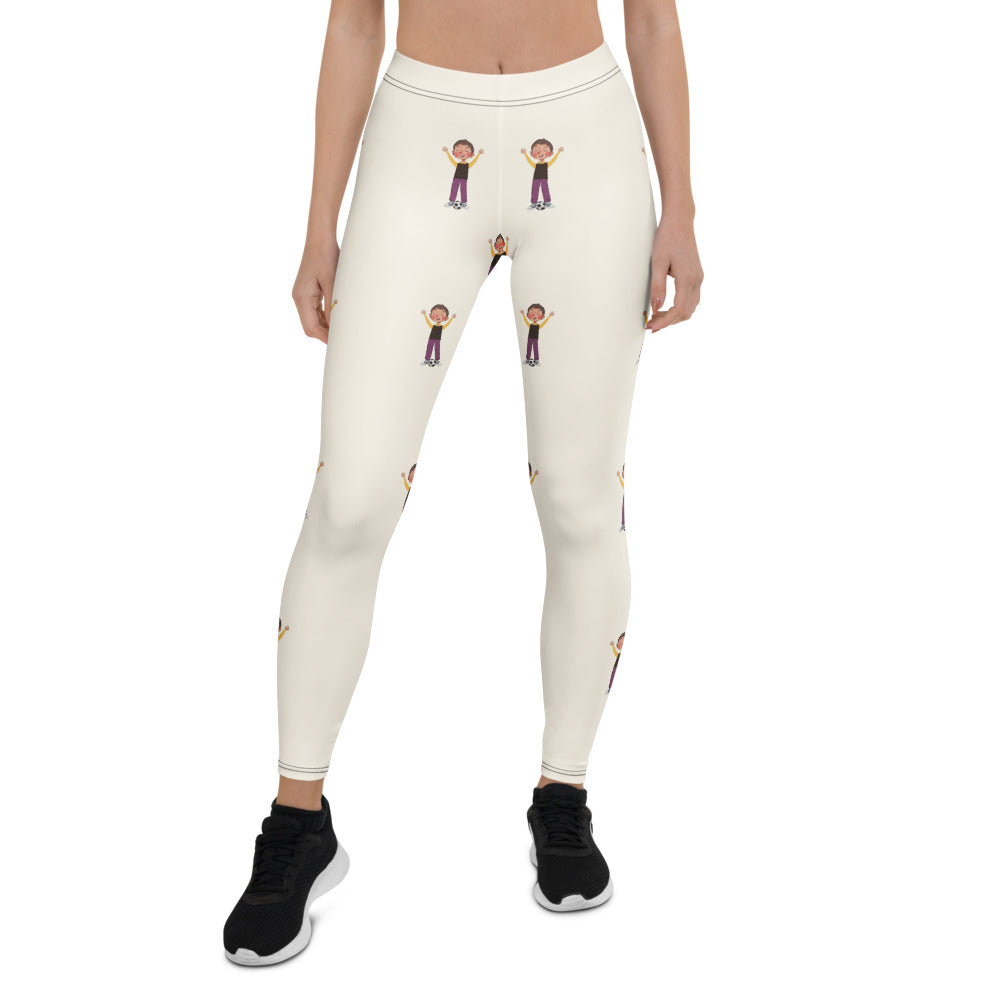 Gazi Character All-Over Print Leggings, Roots & Talks - product photo