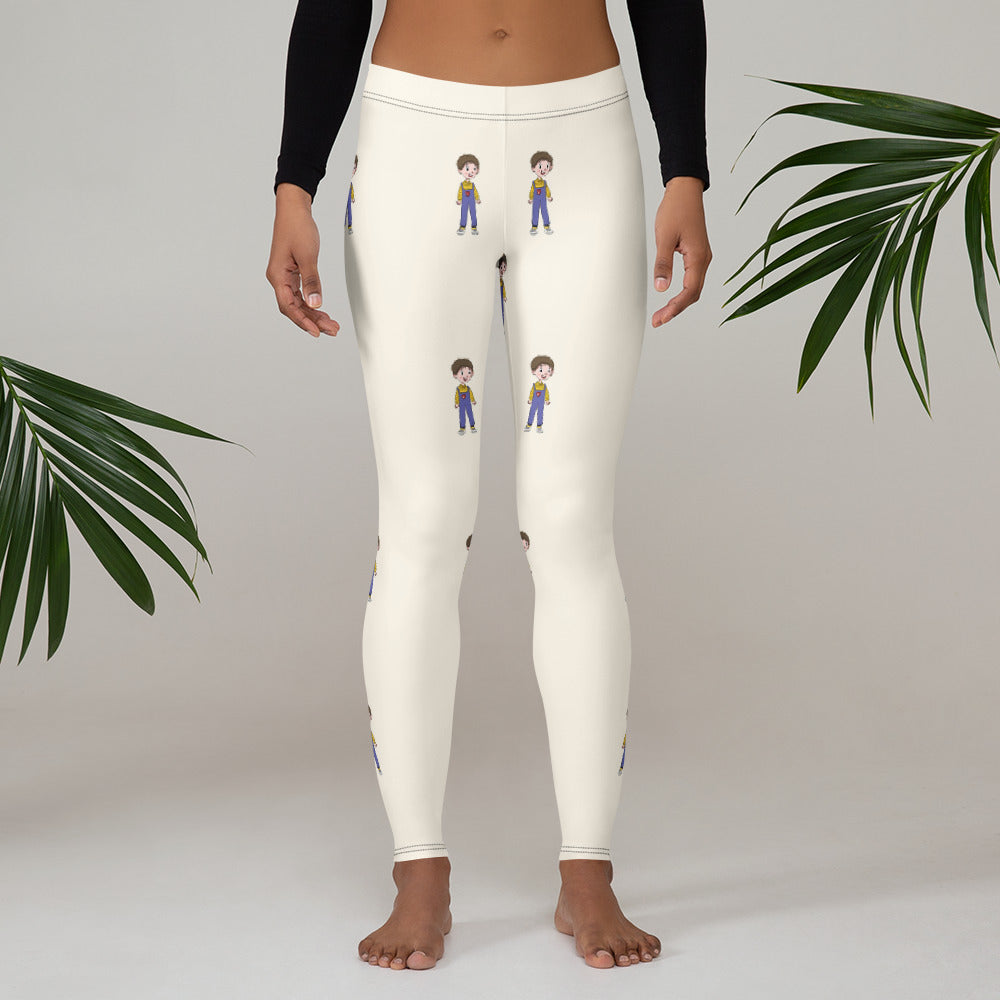 Ahmet Character All-Over Print Leggings, Roots & Talks - lifestyle photo 1