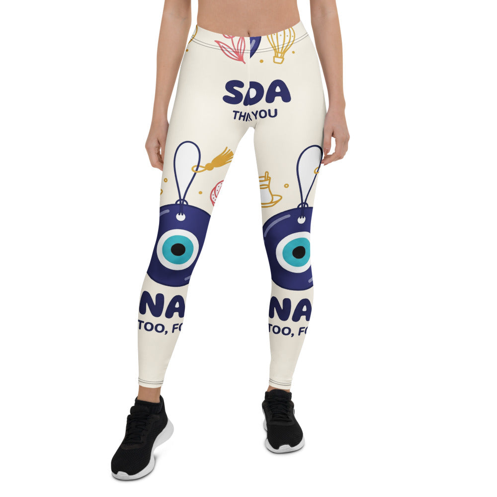 Sana Da All-Over Print Leggings, Roots & Talks - product photo