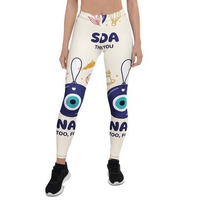 Sana Da All-Over Print Leggings, Roots & Talks - product photo