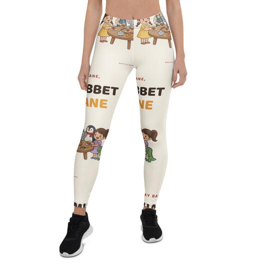 Çay Bahane, Muhabbet Şahane All-Over Print Leggings, Roots & Talks - product photo