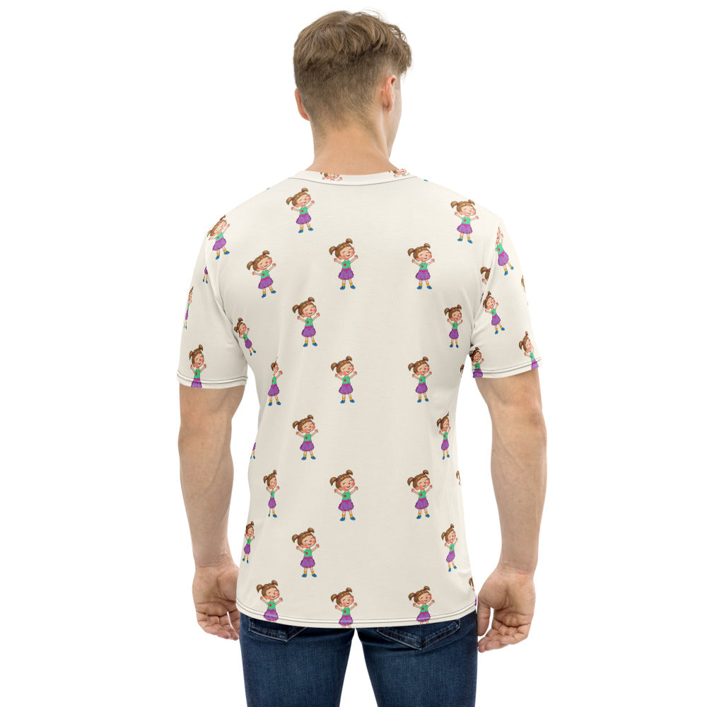 Ela Character All-Over Print Crew Neck T-Shirt, Roots & Talks - product photo