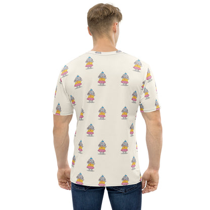Filiz Elephant All-Over Print Crew Neck T-Shirt, Roots & Talks - product photo