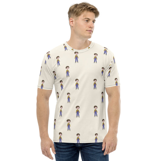 Ahmet Character All-Over Print Crew Neck T-Shirt, Roots & Talks - product photo